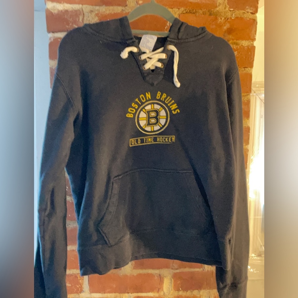 vintage Bruins hockey hoodie
